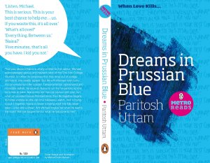 Both covers of Dreams in Prussian Blue by Paritosh Uttam